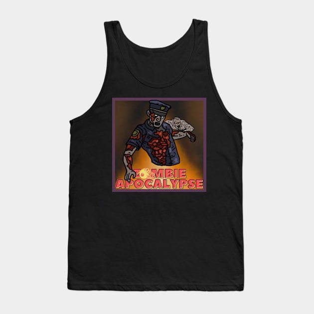 zombie apocalypse by no future b Tank Top by lord cobra